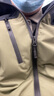 京东京造穿山甲700羽绒内胆冲锋衣三合一秋冬男女户外保暖外套 黑绿拼色XL 实拍图
