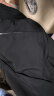 宾克莱春季男装外套男衣服潮流男士工装休闲连帽男生加绒外套春秋款夹克 黑色 3XL(145-160斤) 晒单实拍图