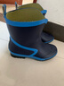 非常行（Jolly Walk）水鞋男雨鞋低筒水靴洗车钓鱼雨靴防水套鞋胶鞋 深蓝 39 实拍图