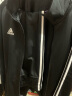 阿迪达斯 （adidas）运动套装春秋开衫外套长裤两件套户外运动服 黑白（薄款） 2XL  实拍图
