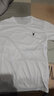 皮尔卡丹【两件装】T恤男夏季纯色圆领套头衫短袖男士潮牌弹力冰丝速干薄 白色+灰色 XL 实拍图
