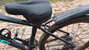 cz3自行车坐垫带尾灯座鞍山地车舒适避震球车座透气加厚海绵充电尾灯折叠车座黑色 实拍图