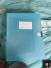 得力(deli)55mmA4塑料文件盒  时尚简约彩透系列 财务票据试卷收纳档案盒  蓝色63211 实拍图