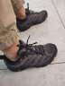 迈乐（Merrell）官方店男女款户外登山徒步鞋减震MOAB 3迈越者轻量防滑耐磨透气 J035881黑灰（男） 40 实拍图