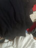 威廉爵驰短袖t恤男纯色潮牌ins五分港风宽松上衣服半袖夏季学生棉T恤 A028黑色 XL 实拍图