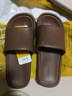 Youdiao高级感摩卡家居凉拖鞋女情侣夏季浴室洗澡防滑eva防臭男家用软底 巧克力棕 37-38 实拍图