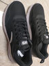 安踏男鞋运动鞋男秋冬季男士软底网面跑步鞋休闲鞋皮面保暖防水鞋子男 (秋季网面透气)安踏白/黑 42.5 （9码） 实拍图