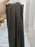 彼爱诗新款灰色螺纹打底裤女春秋外穿高腰内穿秋裤秋冬加绒保暖 春秋款-深灰+黑色-2条装 小码【70-120斤穿】 实拍图