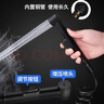 潜水艇一进二出马桶冲水喷枪伴侣双控出厕所卫生间增高压洗衣机水龙头 黑双控角阀+喷枪套装 实拍图