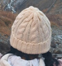 俞兆林帽子女冬季男百搭加厚保暖帽韩国潮针织毛线帽男雷锋帽 白色  实拍图