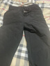 皮尔卡丹羽绒裤女宽松保暖加绒加厚大鸭绒裤冬季棉裤女外穿时尚针织 黑色常规版 L体重100-115斤 实拍图