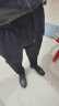 吉普（JEEP）休闲裤男冬季加绒加厚羊羔绒裤子男大码运动束脚裤男士保暖棉裤潮 黑色束脚 L(90-115斤) 实拍图