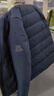罗蒙（ROMON）短款加厚羽绒服男士连帽外套冬季新款中青年保暖外套男装上衣服 藏青 XL (180) 适合130-145斤 实拍图