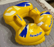 鲸保（Kingpou）婴儿游泳圈宝宝腋下圈儿童泳圈洗澡用具戏水玩具生日礼物K8010S 实拍图