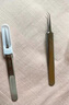 妙倩德国瑞士5号细胞夹斜嘴夹粉刺针黑头针挤痘痘工具美容镊子脂肪粒 实拍图