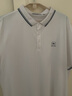 海澜之家短袖POLO衫男款凉感抗菌防螨翻领短袖男夏季 【中华龙】本白5B 4XL 190/108A 推荐99-106kg 实拍图