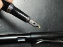 英雄（HERO）钢笔359 正姿 黑色  F尖薄厚片工艺学生练字钢笔 （附加6支墨囊颜色随机）铱金钢笔签字笔 实拍图