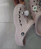 卡骆驰（CROCS）洞洞鞋贝雅男鞋女鞋轻便耐磨一脚蹬拖鞋休闲鞋|10126 黑色-001 36 /37(220mm) 实拍图