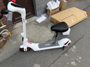 bremer电动滑板车可折叠两轮小型便携电动车成人学生代步车踏板车R2/R3/R6 R6白-续航60公里（限时送座椅） 实拍图