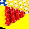 成功跳棋磁石棋子便捷式跳棋桌面游戏儿童棋棋类游戏黄蓝棋盘随机跳棋 实拍图