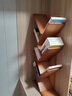竹艺佳（ZHUYIJIA） 书架创意树形简约落地卧室收纳置物架客厅简易储物书房落地多层 茶色五层-树型书架 实拍图