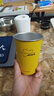 【小米ultra平替】304不锈钢直饮杯户外露营水杯咖啡啤酒杯 小米黄 500ml 丝印款 实拍图