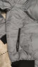 七匹狼羽绒服男冬季新品纯色白鸭绒外套男装短款保暖轻薄户外运动休闲QA 003中灰色 175/92A(XL) 晒单实拍图