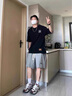 NODE SPORTS品牌联名短袖t恤男夏季新款体恤圆领短袖百搭宽松休闲上衣 白色(H) XL （建议体重130-150斤） 实拍图