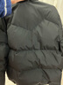 马克华菲【204G高充绒】加厚羽绒服男2025冬季新款立领面包服保暖外套1022 黑色311 L (175) 充绒量：180g 实拍图
