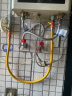 海立304不锈钢丝编织软管热水器冷热水管金属马桶角阀上给进水管40cm 实拍图