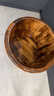 川柏香实木泡脚桶木桶洗脚盆木桶家用足浴桶泡脚木质香柏木碳化木制脚盆 30cm 【高温碳化带盖按摩】+艾草60包 实拍图