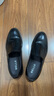 百丽男鞋舒适真皮正装鞋新款黑色圆头套脚商务皮鞋B3GK7CM1【预售】 黑色 41 (255mm) 实拍图