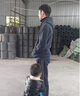 稻草人稻草人运动裤男春秋新款小脚裤宽松大码卫裤男休闲慢跑裤束脚裤 藏青色(常规)WK013-1 M (建议120-135斤) 实拍图