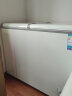 美的(Midea)220升 家用商用囤货双温冰柜 双箱双温冷柜 蝶形门冷藏冷冻卧式冰箱 BCD-220VM(E) 实拍图
