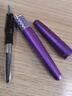 百乐（PILOT）88G钢笔商务签字笔金属笔杆办公实用学生练字专用成人书法礼物 FP-MR3 紫色圆圈M尖 实拍图