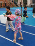 ASK JUNIOR【泡温泉】【含泳帽】女童泳衣夏季儿童满印长袖连体式泳衣130 实拍图