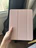 zoyu iPad Air8保护套带笔槽2026新款11英寸M4芯片适用苹果Air7/6三折13英寸2025透明全包air5防弯硬壳 婴儿粉【送钢化膜】 2022款Air5【10.9英寸】 实拍图