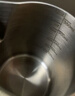 SIMELO施美乐咖啡拉花缸304不锈钢尖嘴咖啡杯打奶泡杯  带刻度600ML 实拍图