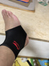 李宁（LI-NING）护踝扭伤防护男女运动薄保暖篮球足球羽毛球护脚腕护脚踝关节 156普通款【右脚一只】 L适合鞋码38-40 实拍图