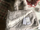 耐克（NIKE）男女斜挎包 时尚可爱手提包毛绒包休闲包DQ5804-012 灰 实拍图