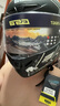 GSB摩托车头盔3C认证四季通用电动车摩托车通勤竞速头盔男女盔361GT 哑黑太空舱配透明镜片+顺丰快递 XL（建议57-58头围） 实拍图