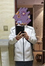 尤尼克斯尤尼克斯yy羽毛球服刺绣外套YOBC3121男女秋冬保暖大赛领奖 男款 YOBC3121 白色 刺绣标 XL 尤尼克斯尺码 O码 实拍图
