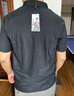 啄木鸟（TUCANO）短袖t恤男商务休闲冰丝无痕翻领polo打底衫上衣男装 深灰 4XL 实拍图