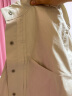 梵希蔓休闲通勤纯棉立领外套女2024年春装新款宽松气质短款上衣 M5620 浅卡其色 XL 晒单实拍图