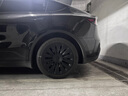 适用特斯拉modely19寸轮毂盖新款直边轮毂特斯拉太阳神款轮毂盖 老款Y 光面哑黑色4个+哑黑T标 实拍图