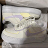 耐克NIKE板鞋女空军一号 AIR FORCE 1运动鞋CK3172-002白37.5 实拍图