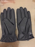 曼查斯特 皮手套男士 冬季保暖 羊皮手套男士新款真皮手套MCS8109 绵羊皮触控黑色 M 实拍图