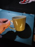 NITORI宜得利家居 办公室咖啡杯高颜值简约喝水杯子陶瓷锥形马克杯 绿色 实拍图