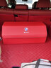 拓比应宝马后备箱收纳箱1系3系5系7系X3X2X1X5X6储物收纳盒汽车内饰用品 宝马【大号 火山红】1个 实拍图
