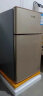 志高（CHIGO）43L冰箱双门迷你小型电冰箱 家用租房冷藏冷冻 节能低噪香槟金 实拍图